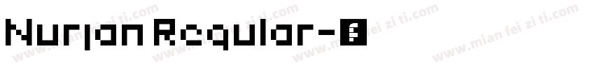 Nurjan Regular字体转换
